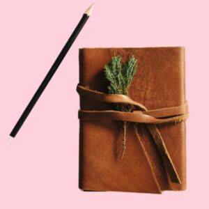 Engraved Leather Journal
